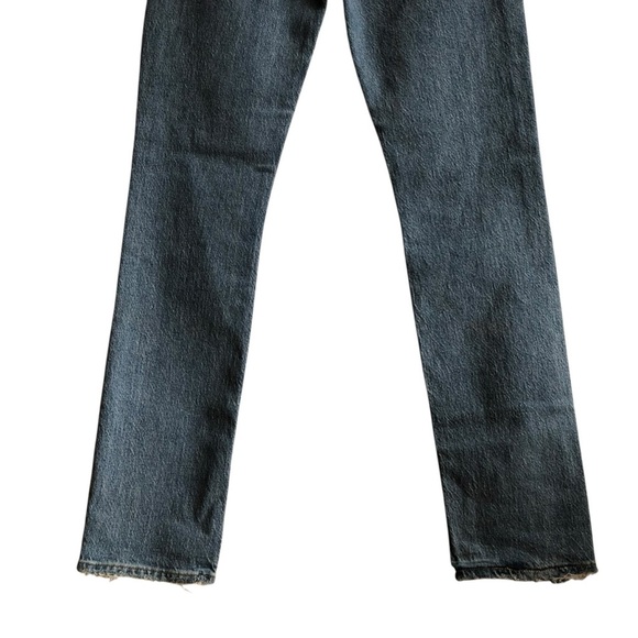 Agolde Freya High Rise Slim Blue Jeans Size 23 Quiver Med-Light Wash NWT NEW - Picture 10 of 16
